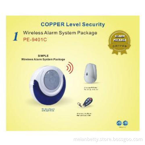 CE-certificate Economic Wireless Sound and Light Siren Home Alarm